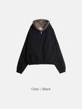 Ark Fur Bomber Jacket