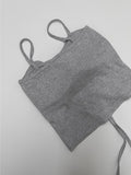 [with cup] Ylang String Sleeveless Bra Top
