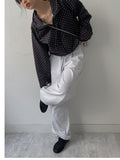 Two-way pleated training pants