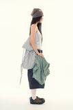 Haven button sleeveless