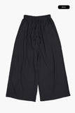 Texture wrinkle wide pants