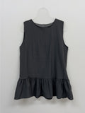 Frill Nylon Sleeveless