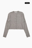 Chili cashmere crop cardigan