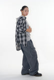 Garment dyeing cargo pants