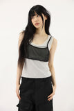 Needs Layered Mesh Bra Top