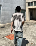 Dirty Spray Logo Half Knit