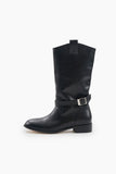 Luca western leather long boots