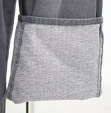 (Unisex) Hessian Brushed Pin Tuck Pants