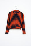 (W) Moor Striped Hooded Jacket