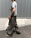 Back Printing Nylon Banding Pants