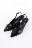 Ribbon Slingback Stiletto