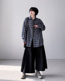 Drape Wrap Skirt Pants