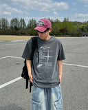 Bow Pigment Short Sleeve T-shirt