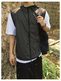 Mate diagonal hood vest