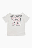 Checkerboard New York printing t-shirt