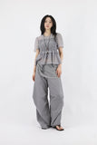 Mock chiffon blouse