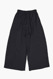 Texture wrinkle wide pants