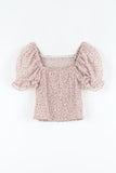 Moti Smoke Crop Blouse