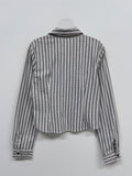 Seersucker Stripe Slim Fit Shirt