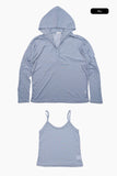 Luel twin hood set