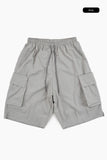 Opening utility bermuda pants