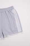 Choa lace track shorts