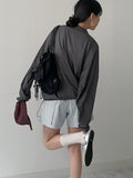 Logis Overfit Nylon Sweatshirt