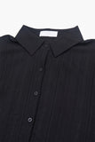 Pure line sheer shirt
