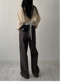 [unisex] Eyelet Cotton Wide Pants