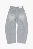 Ash house wide denim pants