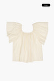 Less shirring blouse