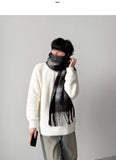 Azir Wool Check Muffler