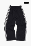 Frill lace track pants