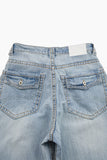 Rina stitch pocket denim pants