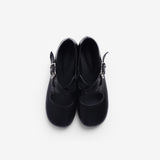 Pully Cross Strap Mary Jane Loafers