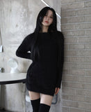 Winter fur mini one piece