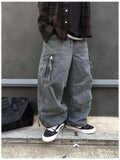 Bexer Multi-Pocket Wide Pants
