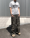 Back Printing Nylon Banding Pants