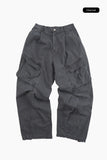 Garment dyeing cargo pants