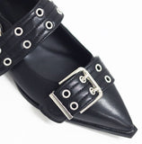 City Classic Buckle Loafers