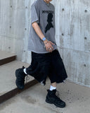 Vintage Dirty Oil Bermuda Denim
