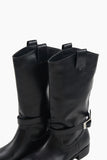 Luca western leather long boots
