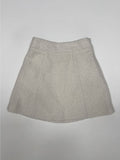 Boucle A-line mini skirt