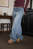 Hippie Ethnic Denim Pants
