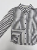 Seersucker Stripe Slim Fit Shirt