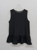 Frill Nylon Sleeveless
