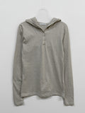 Warmer Stripe Hood Neck T-Shirt