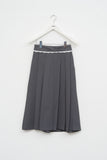 (W) Sli Lace Pleats Skirt