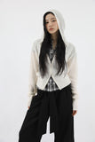 Eye Net Hood Zip-up