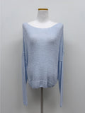 Toto Boat Neck Loose Fit Knit